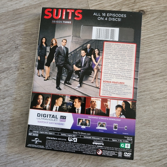 Seasons 1-3 of Suits (DVD) - Picture 2 of 8